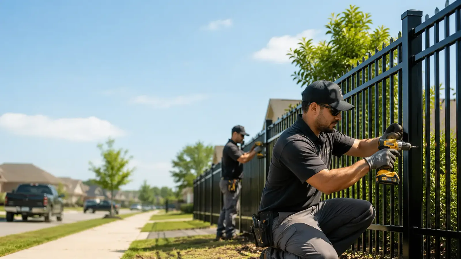 Metal Fence Installation in Diboll, TX